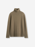 High Neck Cashmere & Merino Wool Blend Sweater